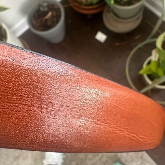 Tommy Hilfiger Handcrafted Leather Belt 40 - Picture 6 of 6